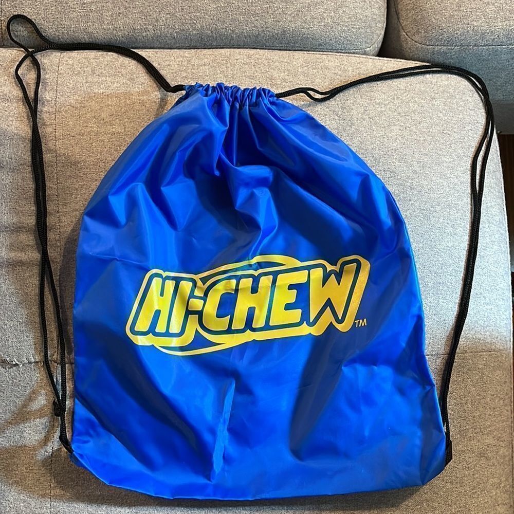 NWT Hi-Chew Drawstring Backpack - Picture 3 of 3